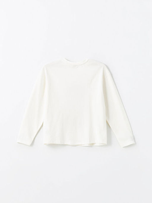 Bisiklet Yaka K?z ?ocuk Ti??rt