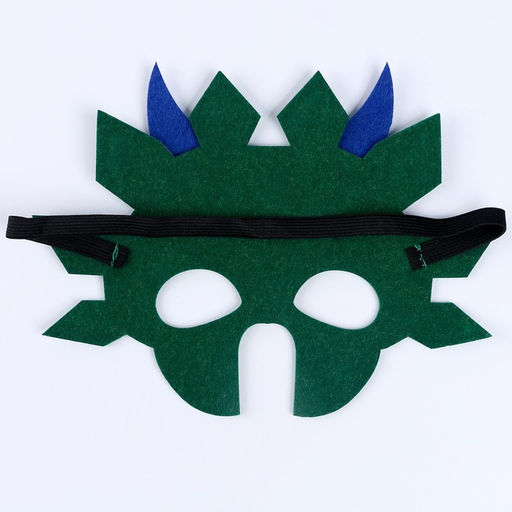 Маска карнавальная Дракон зеленый, фетр - Simaland фото 3