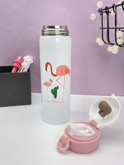 Термос Flamingo sunset, white (500 ml)