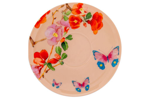 Чашка с блюдцем Камелии на розовом, 0,4 л - Maxwell & Williams фото 5