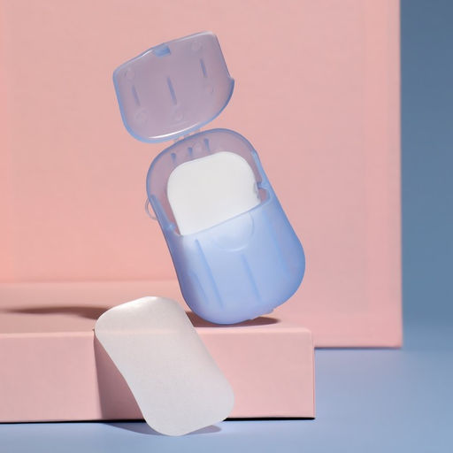 Цена за 6 шт. Мыло листовое, в пластинах, 18 ( 2) шт, в футляре, цвет голубой - Onlitop фото 3