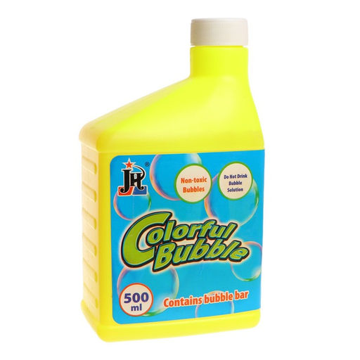 Раствор для создания мыльных пузырей 500 мл, мыльный раствор, пластик, МИКС - Funny toys фото 2