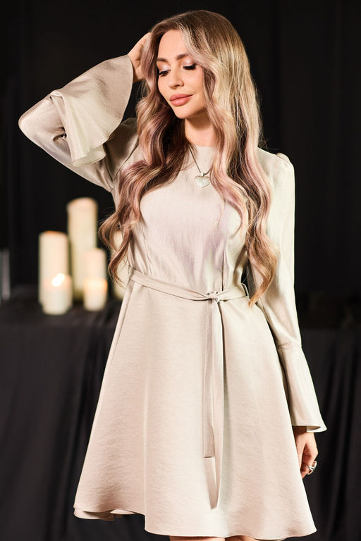 Платье Golden Valley 44276 бежевый