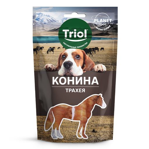 Лакомство для собак PLANET FOOD "Трахея конская", 40г
