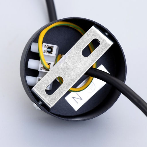 Светильник подвесной «Кельна» LED 5 Вт 4000К черный 4×4×33.5-133.5 см