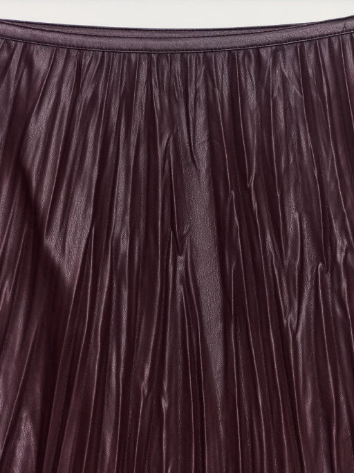 Плиссированная юбка миди / Zarina