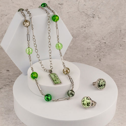 Колье из муранского стекла SHINE LKC5998