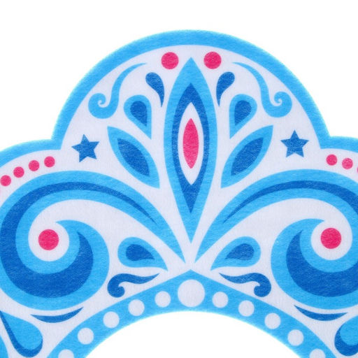 Кокошник карнавальный «Зимняя королева», фетр