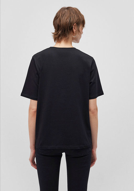 2li Kad?n Basic Tisort - Mavi фото 8