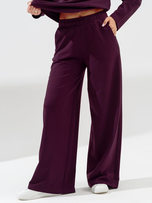 Костюм Оптима из хлопка с полиэстером бордовый фото 6