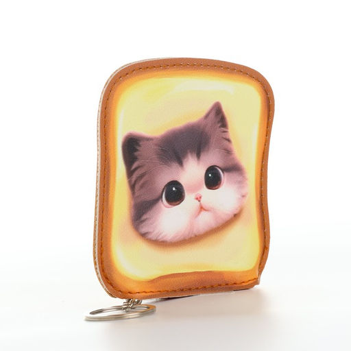 Кошелек детский Тост и котёнок, 8*11 см - NAZAMOK KIDS фото 4