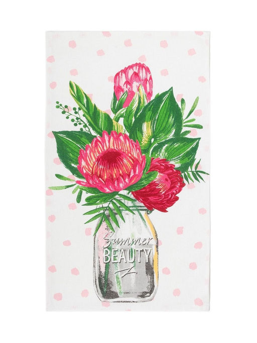 Цена за 2 шт. Кухонное полотенце «Доляна. Протея», 35×60 см, 100% хлопок, 160 г/м²