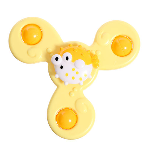 Спиннеры на присосках Крошка Я «Подводный мир», для купания в ванной, 3 шт.