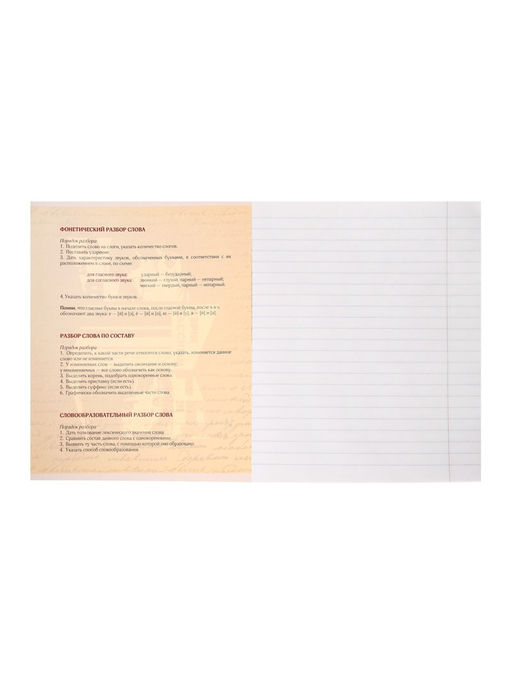 Тетрадь предметная Комикс Аниме 48 листов в линейку Русский язык, со справочным материалом, обложка мелованный картон, УФ-лак (полный), блок офсет - Calligrata фото 9