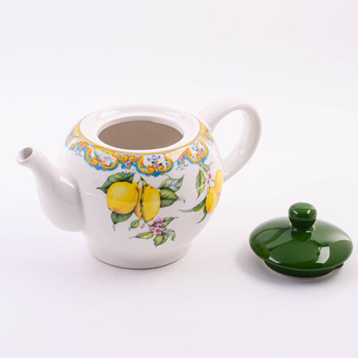 60159 Заварочный чайник с крышкой 950мл Лимонный праздник доломит LR (х16) - Mayer&boch фото 2