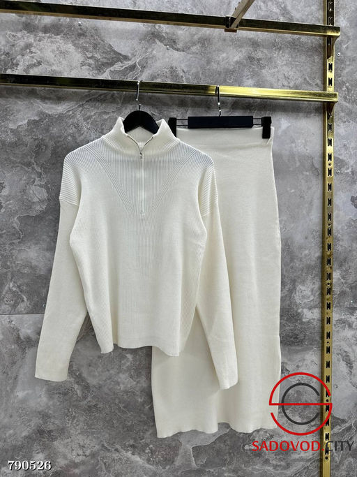 Женский костюм с юбкой миди - Bruno фото 6