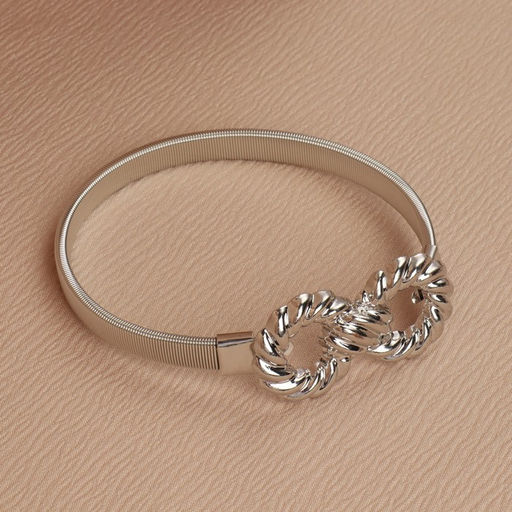 Подхват для штор Бесконечность, 6 3 см, 23,5 см, цвет серебряный - Арт узор фото 4