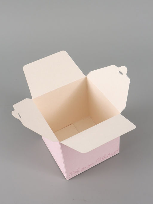 Цена за 10 шт. Коробка подарочная складная Only for you, 12×12×12 см