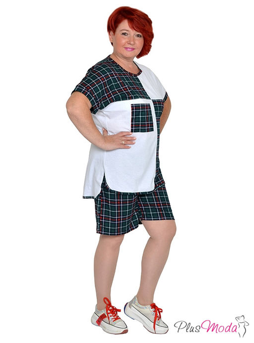 Туника Модель №1654 размеры 44-84 - Plusmoda фото 6