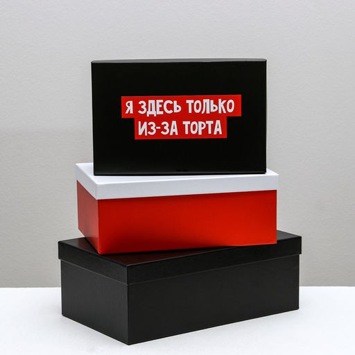Набор подарочных коробок 10 в 1 С ДЭ РЭ, 12 7 4 - 32.5 20 12.5 см - Дарите счастье фото 5