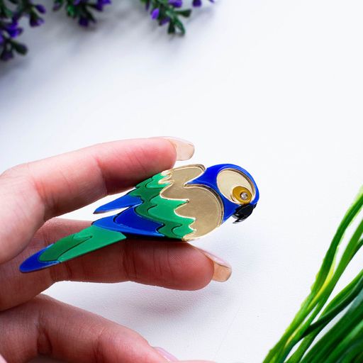 Брошь Ара mini - Orgalica фото 4