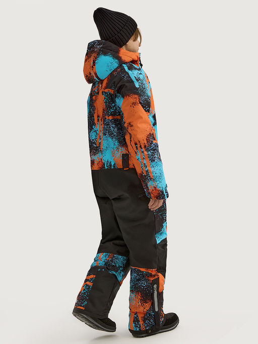 Комбинезон 8з1525 оранж/черный