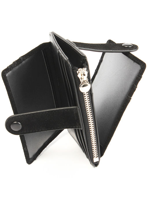 LACCOMA кредитница LA-6525-Z-черный натуральная замша  фото 4