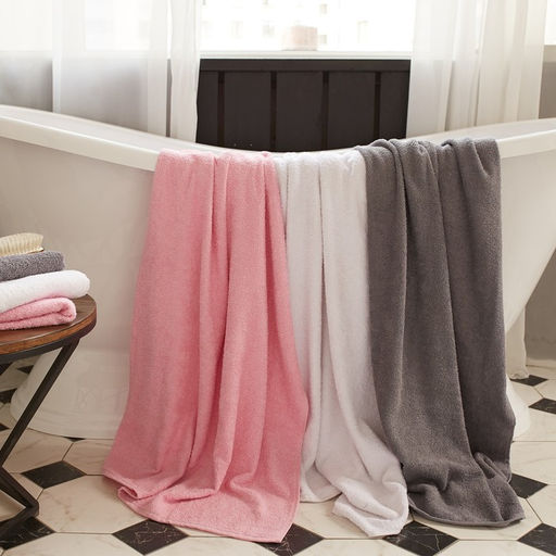 Полотенце махровое Экономь и Я 70*140 см, цв. белый, 100% хлопок, 320 гр/м2  фото 11