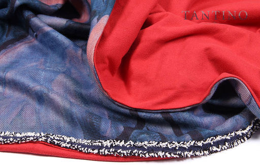 Яркая, креативная, двусторонняя косынка ручной работы - Tantino фото 3