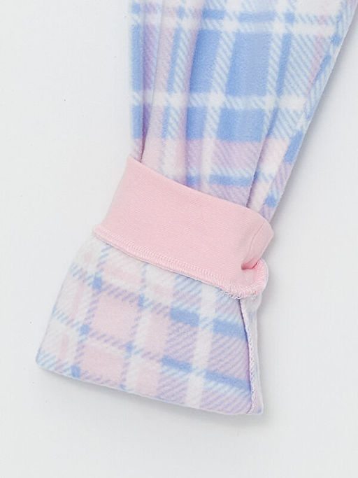 Beli Lastikli Ekose Polar K?z ?ocuk Pijama Alt - Waikiki фото 3