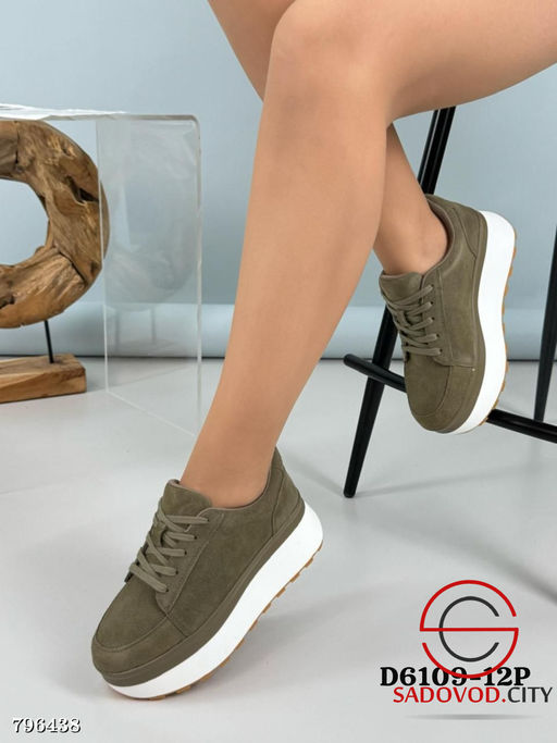 Женские кеды из натуральной замши - Bruno фото 2