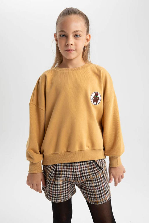 Клетчатые шорты для девочек - Defacto фото 6