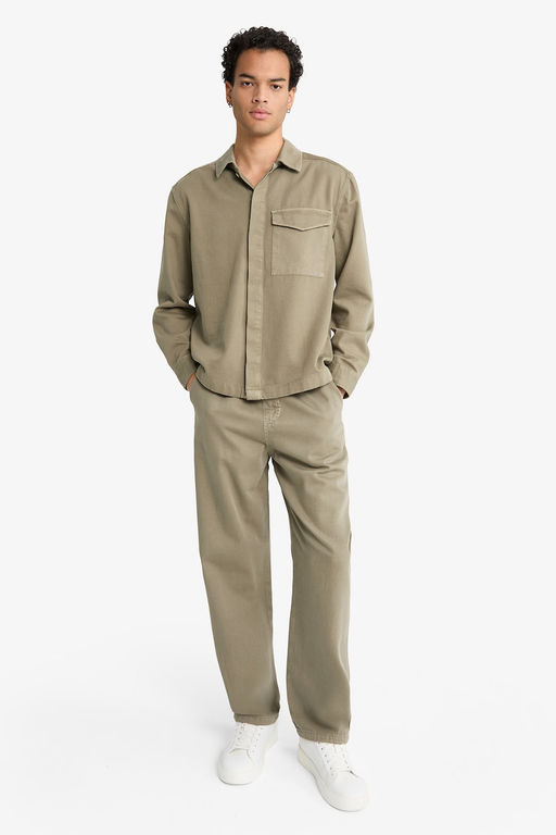 %100 Pamuk Baggy Fit Pantolon - Defacto фото 3