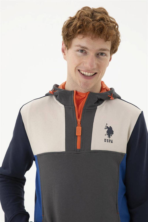 Мужской темно-синий свитшот Неожиданная скидка в корзине - U.s. polo assn фото 2