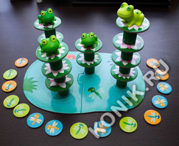 Настольная игра Djeco Лягушачий балансир  фото 7