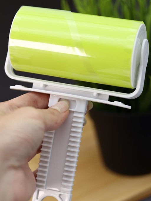 Многоразовый ролик для чистки одежды в футляре "Grass", 16,7*11 см