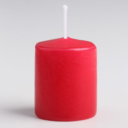 Цена за 3 шт. Ароматическая свеча - цилиндр «Гранат», 4×6 см