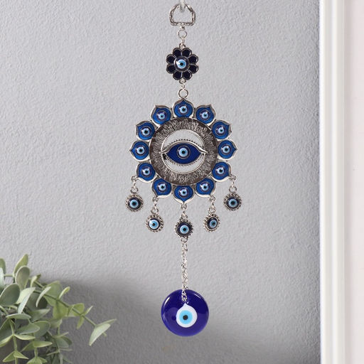 Подвеска от сглаза Око в цветке, 7.622.5 см