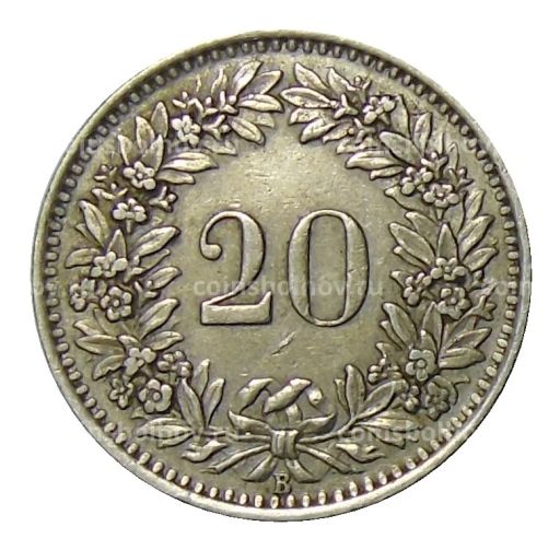 20 раппенов 1943 года Швейцария