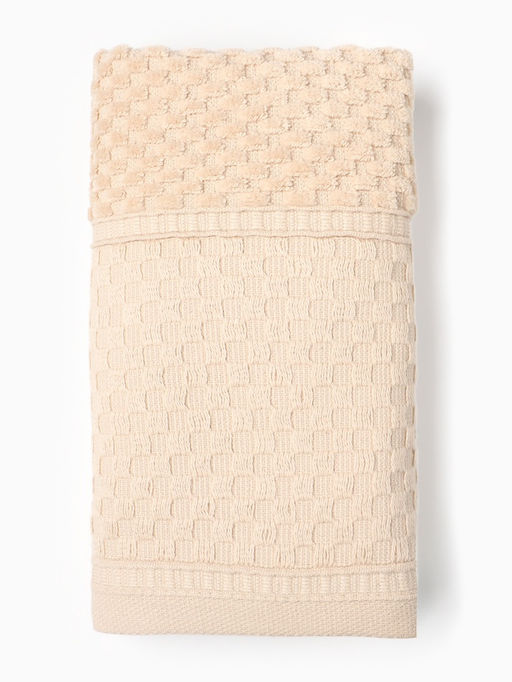 Полотенце махровое LoveLife «Ордос» 70×130 см, 100% хлопок, 430 г/м², бежевое