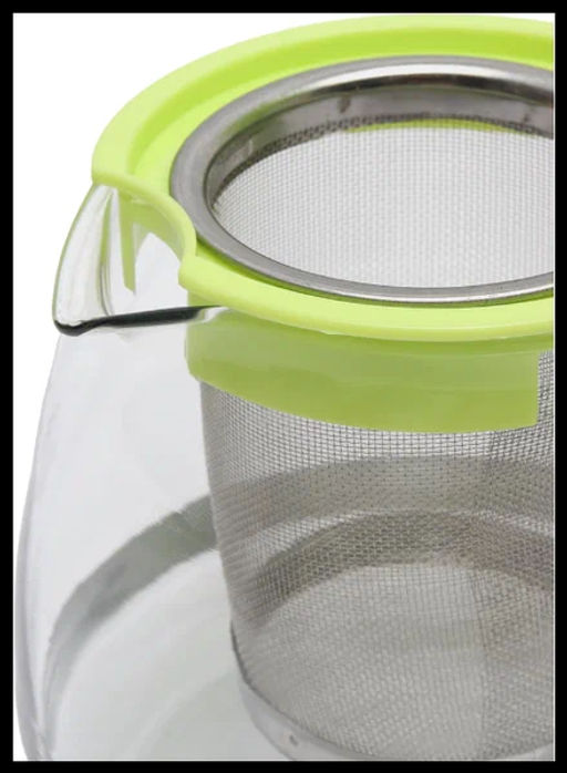 Чайник заварочный Decotto-750 с пластик ручкой, фильтр из нерж ст, 750 мл, Mallony арт.910106  фото 5