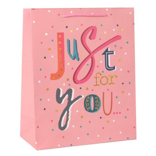 Цена за 12 шт. Пакет подарочный 26x32x12см / 5156L /уп 12/384/ - Галеонтрейд фото 2