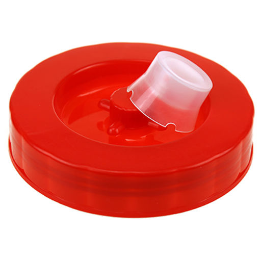 Крышка пластмассовая винтовая (твист-офф) с гидрозатвором, д16,5см h3,4см (Китай)
