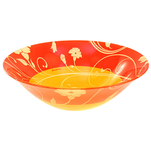 Оранж Серенейд (Serenade Orange) Салатник стеклянный 800мл, д23см, h6,5см, Pasabahce (Россия)