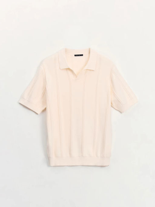 Джемпер поло фактурной вязки ZR2605043306-2 / Zarina