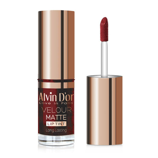 Alvin Dor AD-54 Тинт для губ стойкий с матовым финишем velour matt lip tint тон 03малина