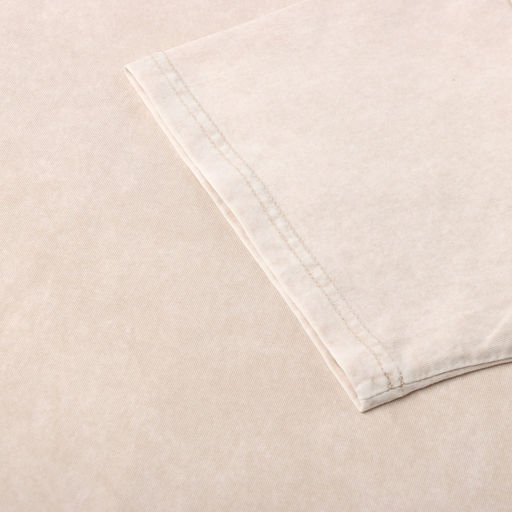 Футболка из вареного хлопка женская Mist Don't touch me, размер L, молочная