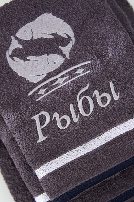 14418/10 Знаки зодиака полотенце махровое плотность 350гр