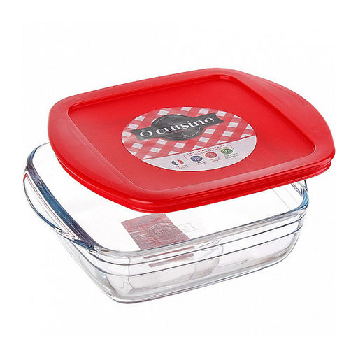 OCUISINE Блюдо для запекания и выпечки с крышкой 22*22 см, квадратное арт. 209PC00/1045