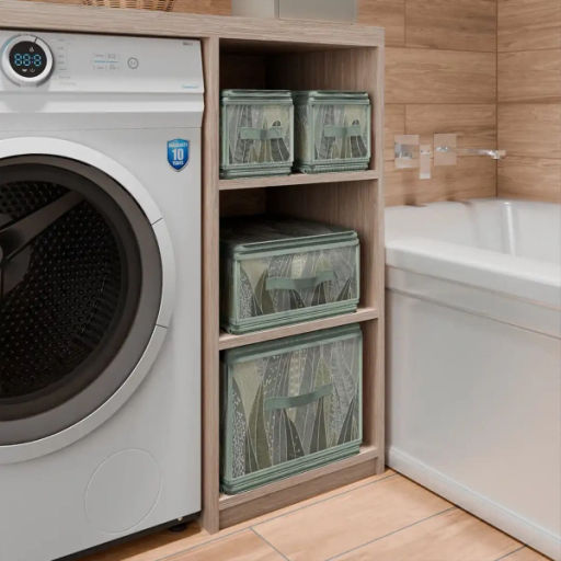 VAL GR-ZIP-LMS Набор кофров д/хран. с молнией 3 шт., 40*30*25 см, 30*28*15 см, 30*15*15 см, GREEN, шт